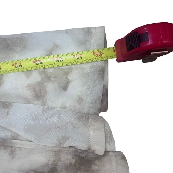 NEW Moon River Watercolor Midi Skirt Beige Gray Chiffon A-Line Sz Small Softcore - Picture 4 of 6